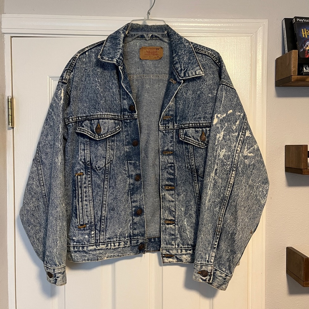 Levi's Vintage Blue Denim Trucker Jacket